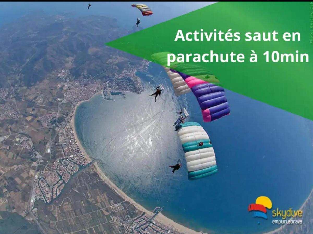La Petite Venise Empuriabrava Solarium Vue Mer, 2 Terrasses Clim Parking Free Oc Keys Eksteriør bilde